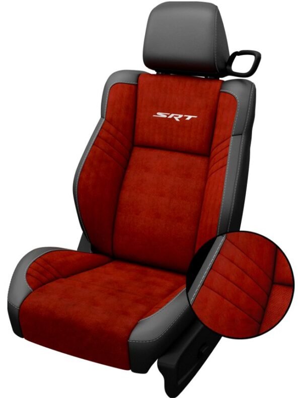 Red Leather Seats for Dodge Charger