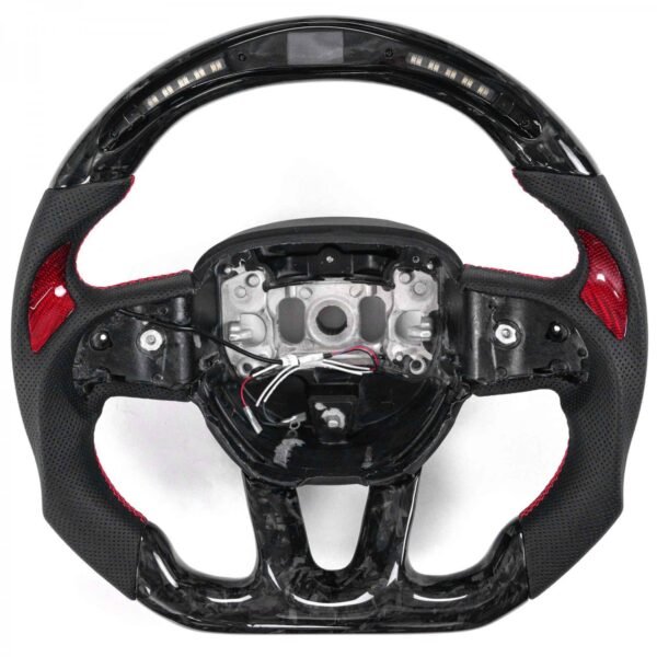 Carbon Fibre LED Steering Wheel