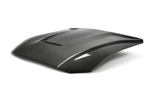 FORD MUSTANG TYPE-GR DOUBLE SIDED
CARBON FIBER HOOD